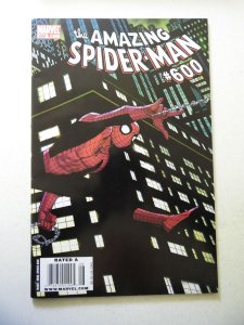 The Amazing Spider-Man #600 (2009) FN Condition indentations fc