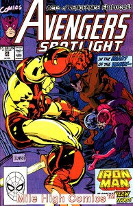 SOLO AVENGERS (AVENGERS SPOTLIGHT #21-40) (1987 Series) #29 Very Good Comics