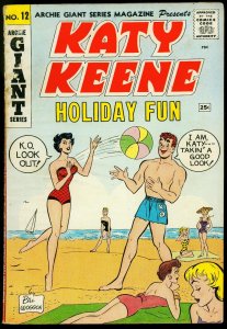 Katy Keene Holiday Fun #12 1961- Final issue- Baby Katy G/VG