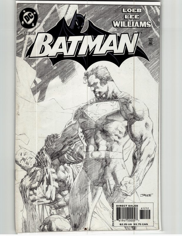 Batman #612 Second Print Cover (2003) Batman