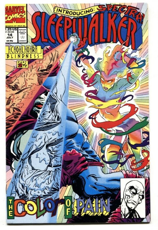 Sleepwalker #14-comic book-1992-Marvel-First SPECTRA