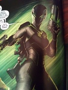 Shadow Tracer - Old Man Logan 43 1st Appearance vs Bullseye Wolverine VF-NM