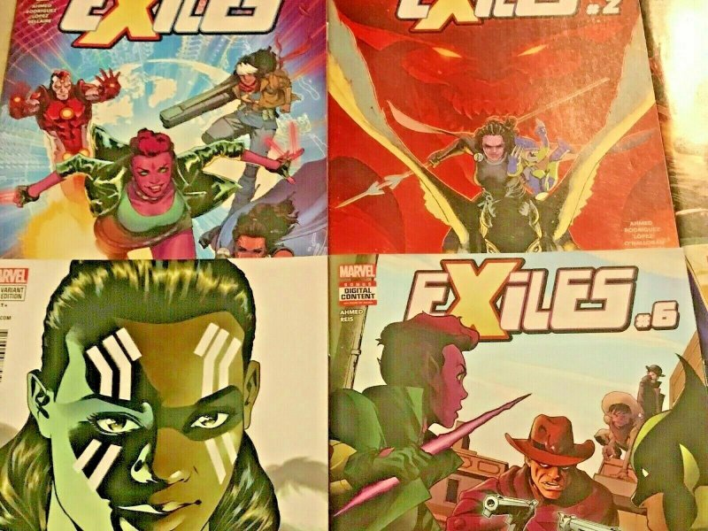 EXILES#1-12 VF/NM LOT 2018 MARVEL COMICS