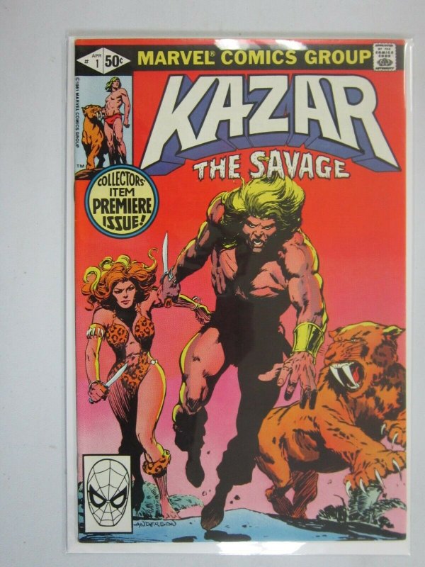 Ka-Zar the Savage #1 Direct edition 6.0 FN (1981)