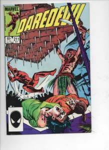DAREDEVIL #211 NM  Murdock, Without Fear, 1964 1984, more Marvel in store