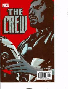 Lot Of 2 The Crew Marvel Comic Book #1 2 AB5