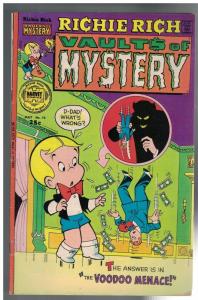 RICHIE RICH VAULT OF MYSTERY 10 VG-  May 1976