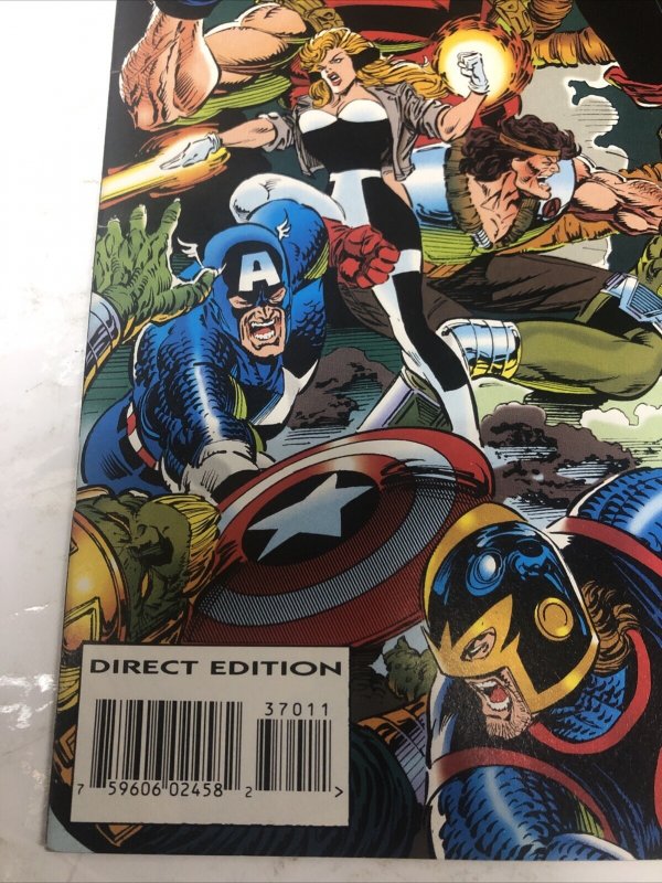 Avengers (1994) # 370 (FN/VF) Variant •Signed Geof Isherwood • Marvel Comics