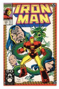 Iron Man #270 (1968 v1) John Byrne Mandarin NM-