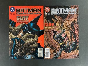 Legends of the Dark Knight (1992) #89-90 Complete VF Clay Lot
