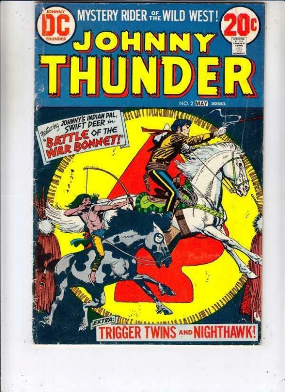 Johnny Thunder # 2 strict FN- appearance Nighthawk
