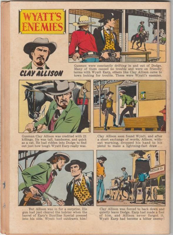 Four Color #860 (Sep-57) VG/FN Mid-Grade Wyatt Earp