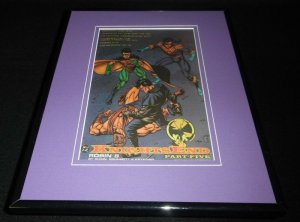 Knights End 1994 Robin DC 11x14 Framed ORIGINAL Vintage Advertisement 