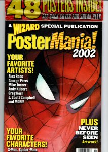 Wizard Magazine PosterMania 2002 Sealed - NM 