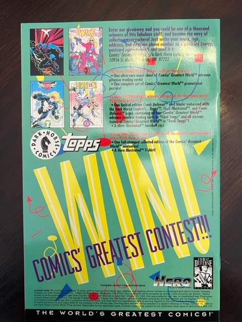 Comics' Greatest World: Golden City #4 (1993) - NM