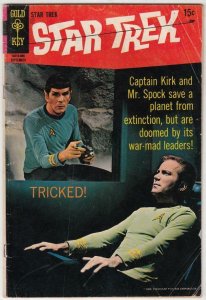 Star Trek #5 (Sep-69) VG Affordable-Grade Captain Kirk, Mr Spock, Bones, Scot...