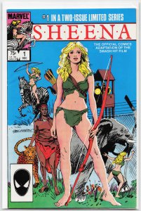 Sheena #1 (1984) Sheena