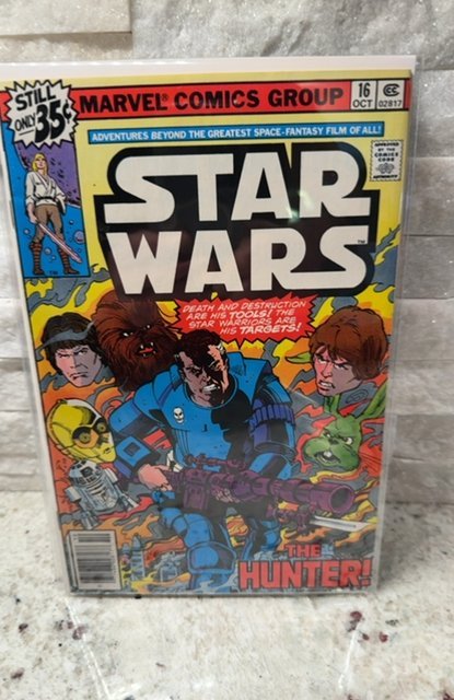 Marvel Comics Star Wars #16 1978 Newsstand The Hunter Beilert Valance VF