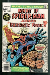 WHAT IF(1977) #1 VG+ ;WHAT IF DISNEY SERIES STARTING!