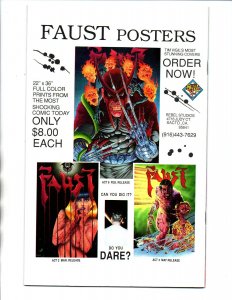 Faust Love of the Damned #4 - Tim Vigil - Rebel Edition - 1992 - (-NM)