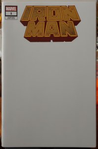 Iron Man #1 NM BLANK sketch cover