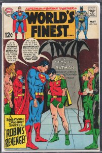 World's Finest Comics #184 (1969) Superman and Batman and Robin
