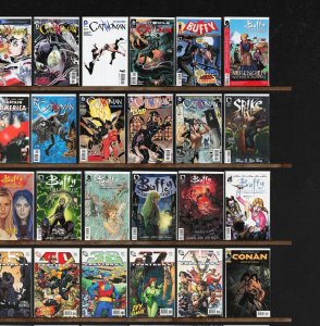 Huge Lot 150+ Comics with Captain America, Catwoman, Countdown & More!