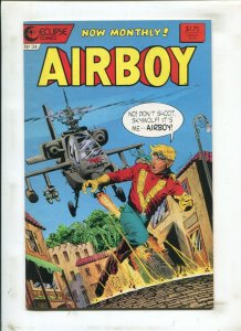 Airboy #34 - Barbed Wire Novel! (7.5) 1987