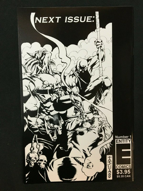 ZEN INTERGALACTIC NINJA #1 SIGNED BY STEVE STERN, BILL MAUS & DAN COTE VF-NM