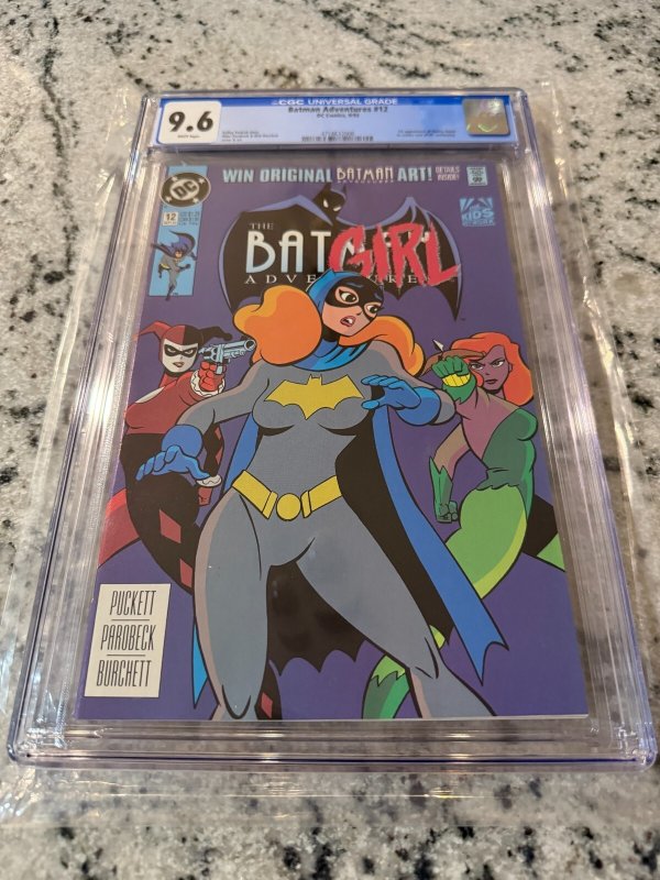 Batman Adventures # 12 CGC Graded 9.6 DC Comic Book 1st Harley Quinn 1993 JH32