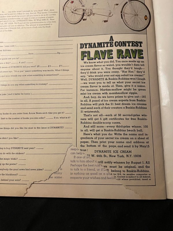 DYNAMITE #3 A Visit to the MADhouse