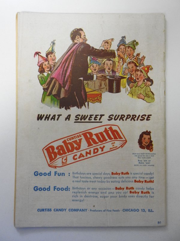 Black Cat Comics #10 (1948) GD Cond 2 in spine split, moisture stain, ink fc