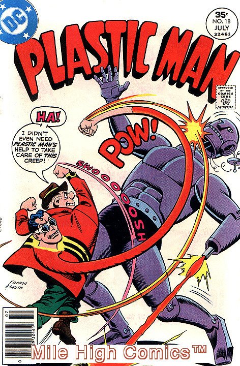 PLASTIC MAN  (1966 Series)  (DC) #18 Very Fine Comics Book