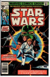 Star Wars #1 Second Print 30-Cent Cover (1977) 8.0 VF 419