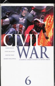 Civil War #6 (2006) Captain America