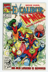 Excalibur #45 (1988 v1) Alan Davis Captain Britain Nightcrawler NM