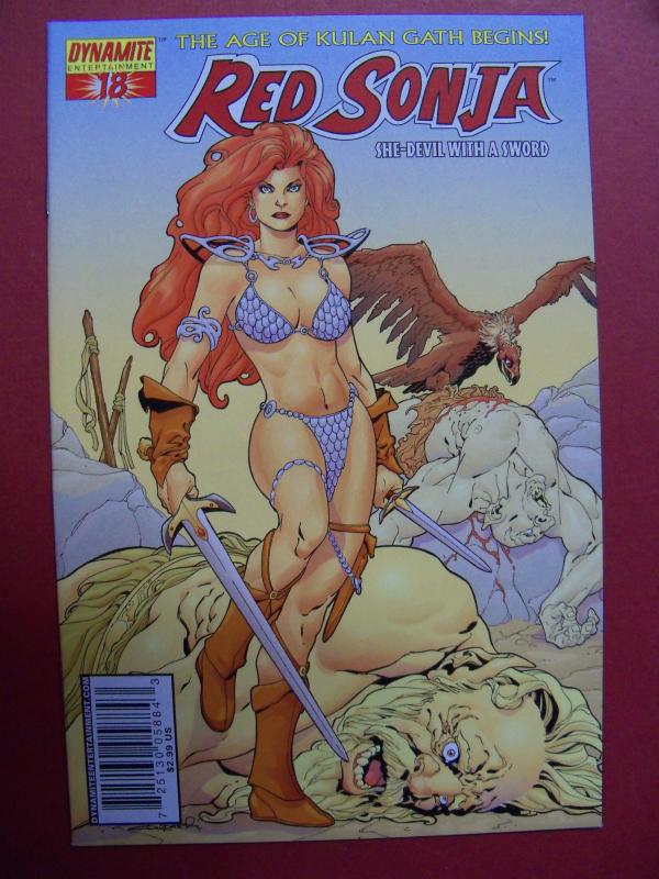 RED SONJA  #18A AARON LOPRESTI VARIANT COVER (NM 9.4 or Better) 2005 - 2013