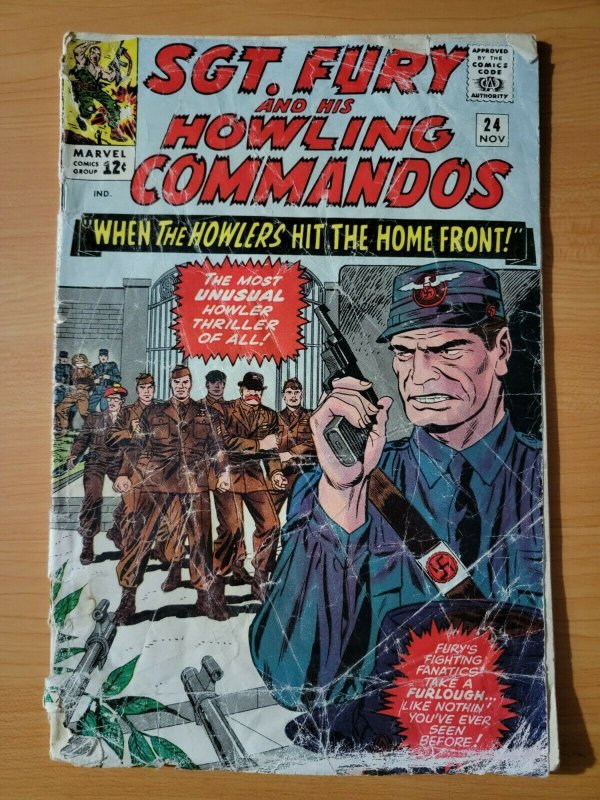 Sgt. Fury #24 ~ GOOD GD ~ 1965 Marvel Comics