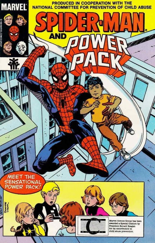 Spider-Man, Power Pack #1B FN; Marvel | save on shipping - details inside