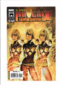 X-MEN: PHOENIX - WARSONG #05 (2007) MARC SILVESTRI | DIRECT EDITION