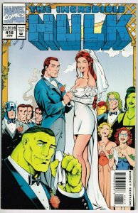 Incredible Hulk #418 (1962) - 6.5 FN+ *1st Appearance Talos* Regular Edition