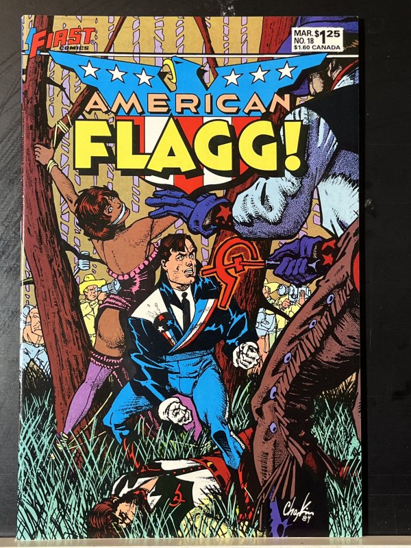 American Flagg! #18 (1985)