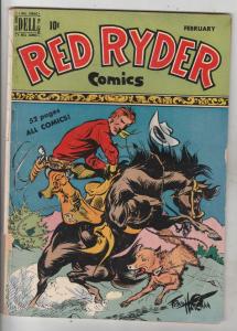 Red Ryder Comics #79 (Feb-50) GD Affordable-Grade Red Ryder