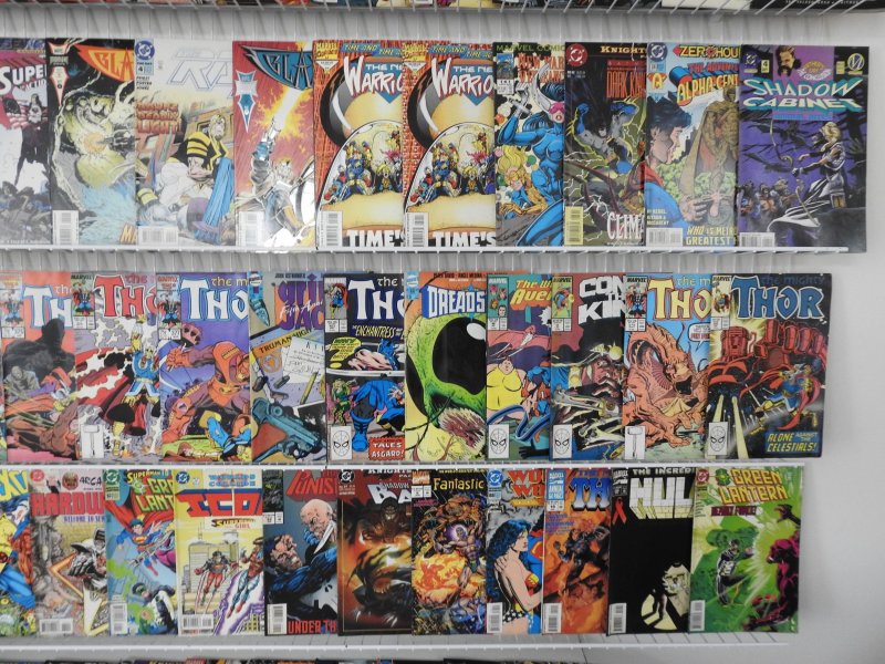 Huge Lot 190+ Comics W/ Thor, Batman, Ghost Rider, +More! Avg FN Condition!