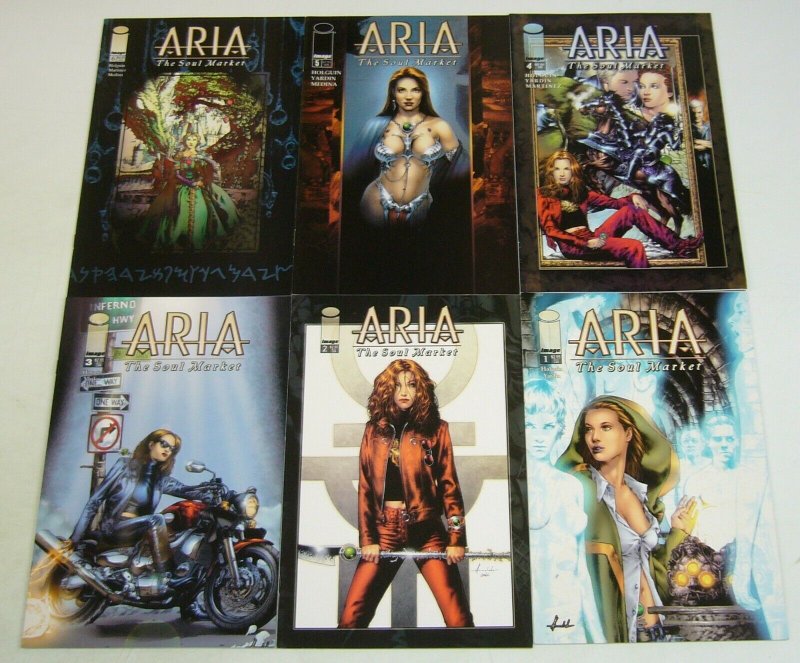 Aria: the Soul Market #1-6 VF/NM complete series - jay anacleto - image comics