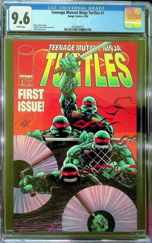 Teenage Mutant Ninja Turtles: Urban Legends #1 Cover B (2018) - CGC 9.8