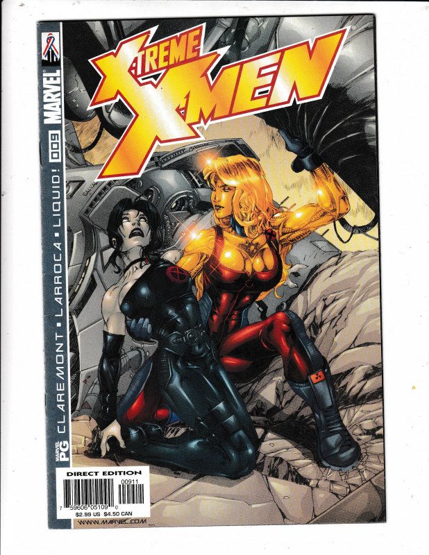 X-TREME X-MEN   #009   VF/FN  SAGE APP.   NO RESERVE Save on shipping