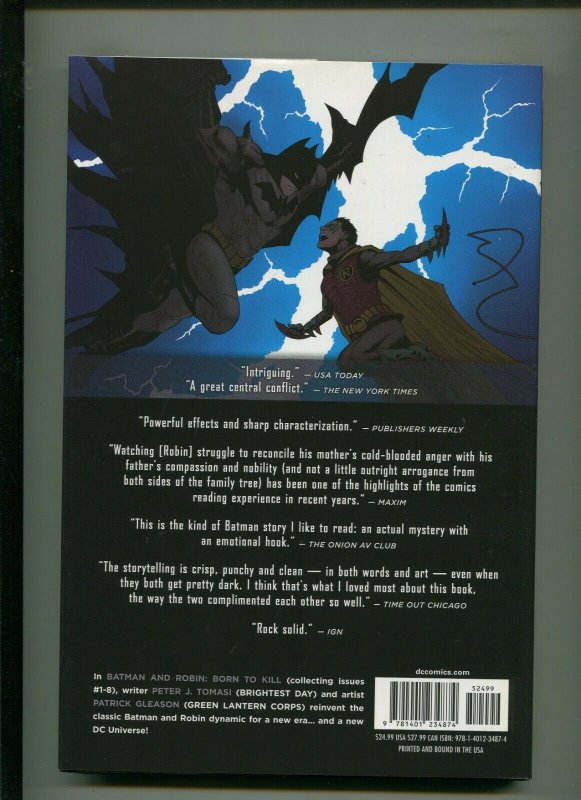 BATMAN & ROBIN VOL. 1 (9.0) HARD COVER, TPB!! 2012