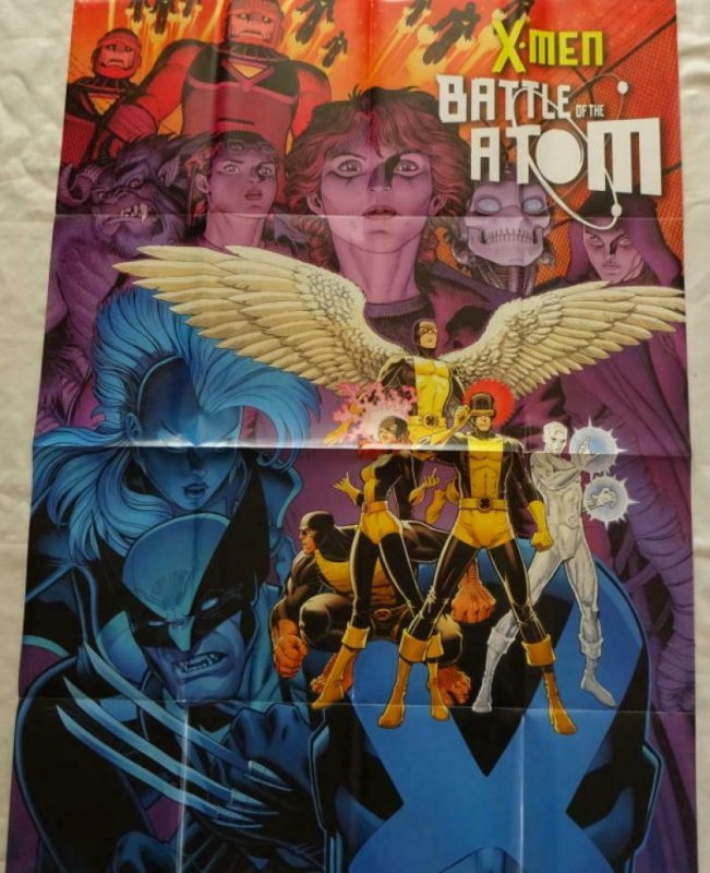 X-MEN BATTLE OF THE ATOM Promo Poster, 24 x 36, 2013, MARVEL, Unused 298