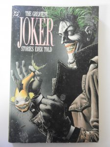 The Greatest Joker Stories Ever Told (1988) VG Cond 2nd print moisture stain